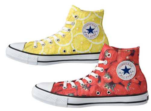 Melancia, banana ou quivi? converse-all-star-fruit-shoes