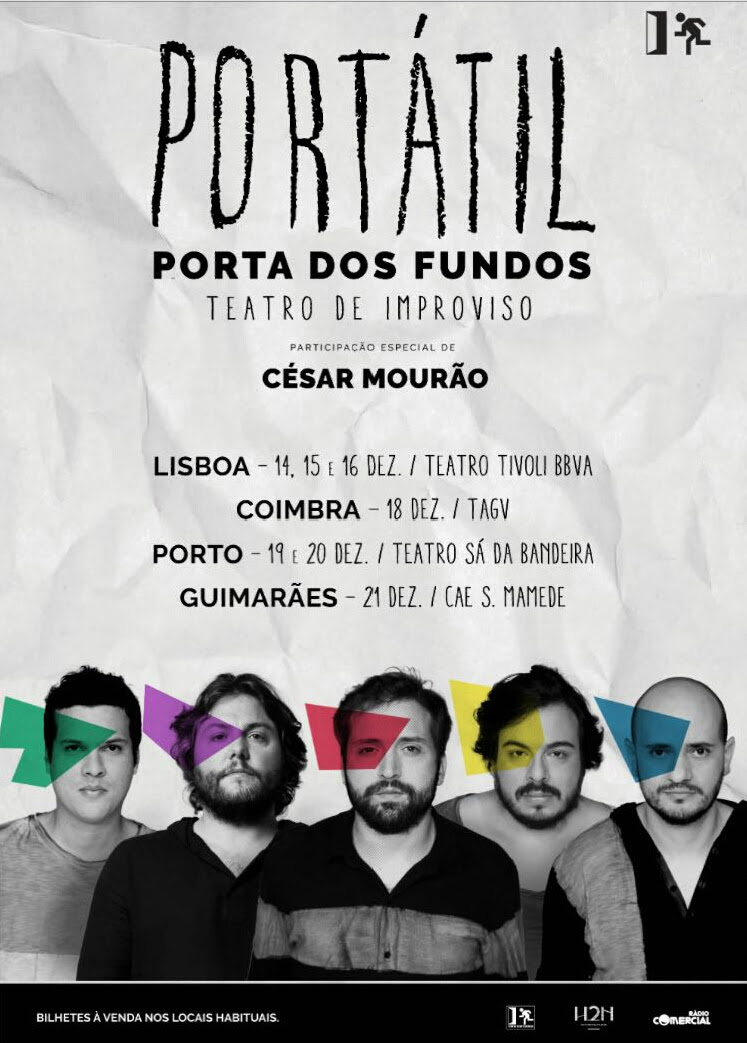 César Mourão e Porta dos Fundos em Portugal com o espetáculo "Portátil" unnamed-4