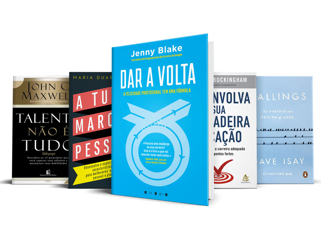Biblioteca: Estes livros ajudam-na a descobrir a sua paixão Dar-a-Volta_red