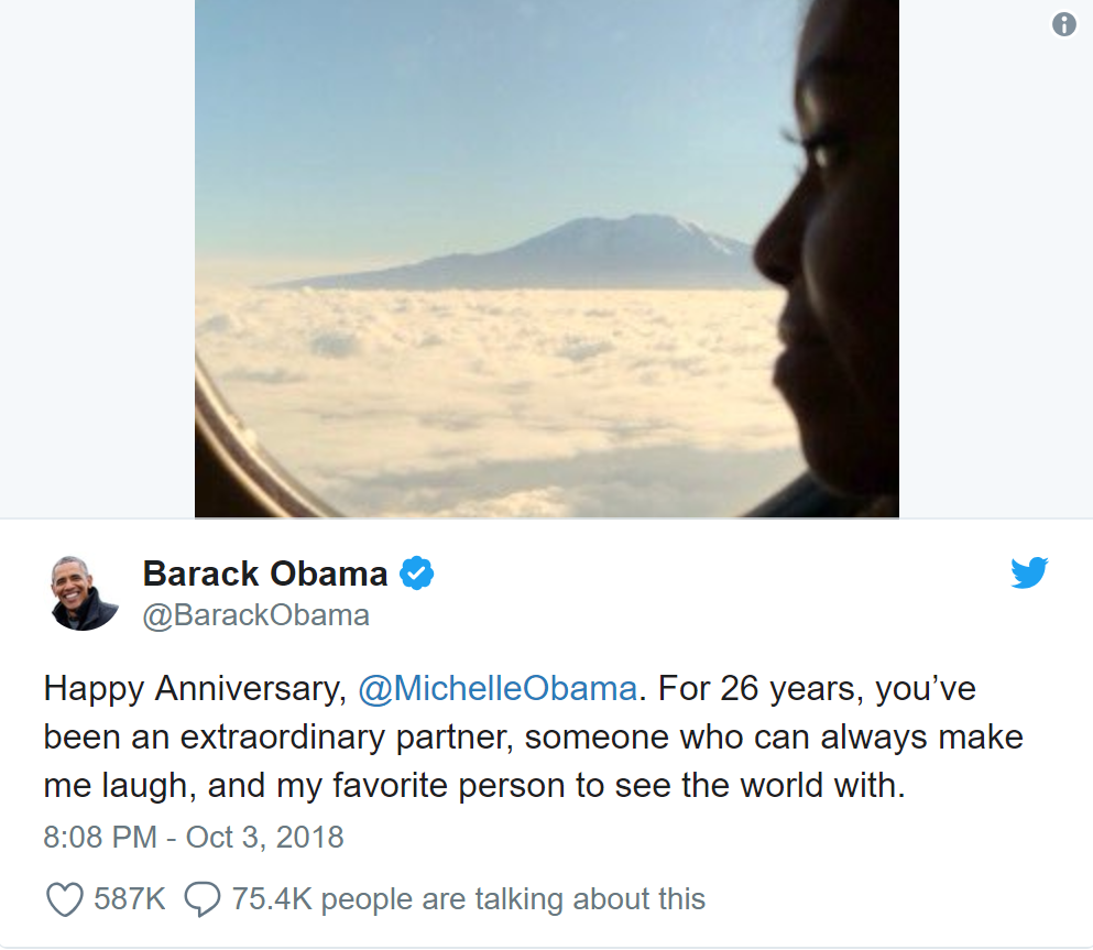 A troca de mensagens do Casal Obama Declaração-26-aniversario-Barack-Obama
