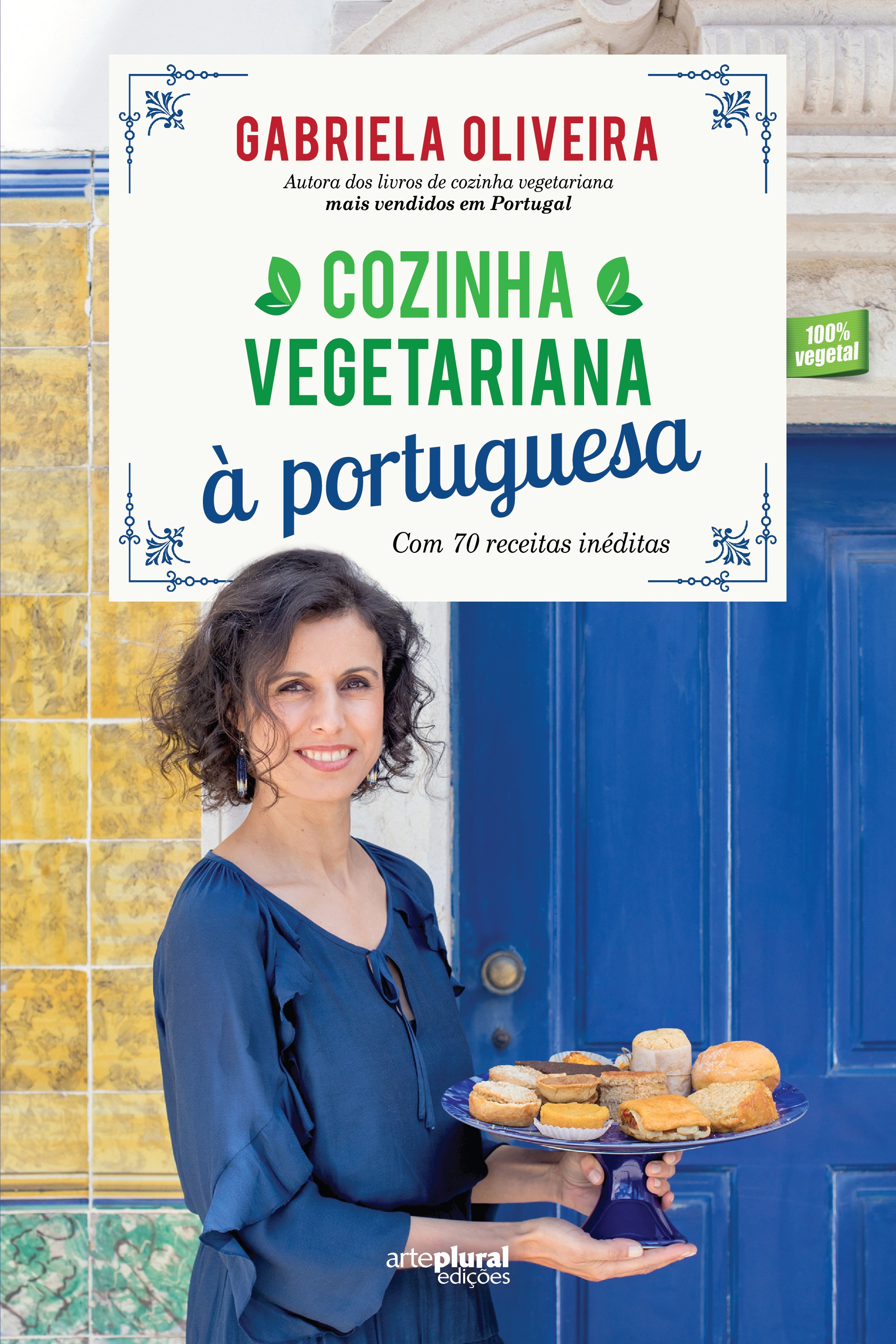 "Cozinha vegetariana à portuguesa porque sabe bem e faz-nos bem", Gabriela Oliveira Gabriela-Pinheiro-livro