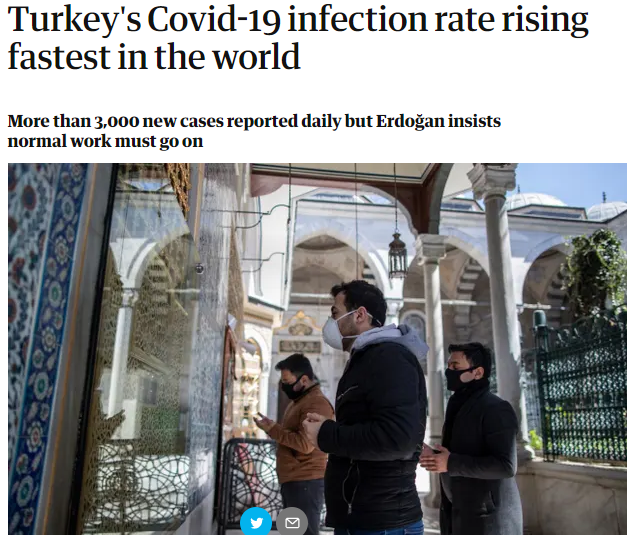 Foto The Guardian - Turquia - COVID-19