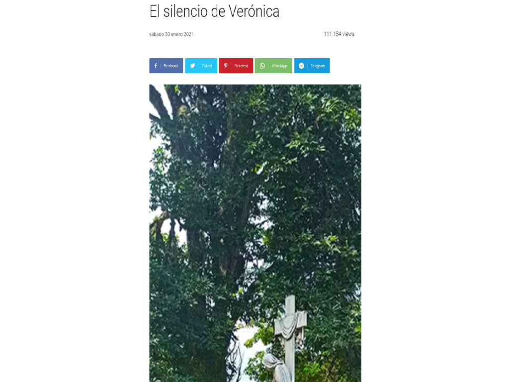 O silêncio de Verónica, La Nacion, Venezuela