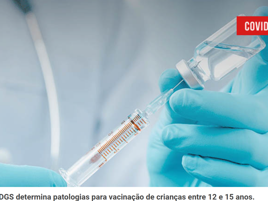 Vacinação de crianças em Portugal - norma DGS