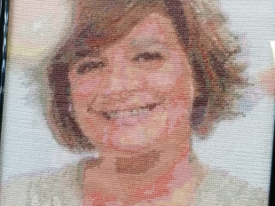 Quadro Ponto Cruz
